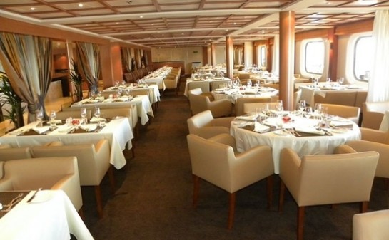 Interior Barco SeaBourn Sojourn