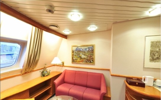 Interior Barco MS Nordkapp