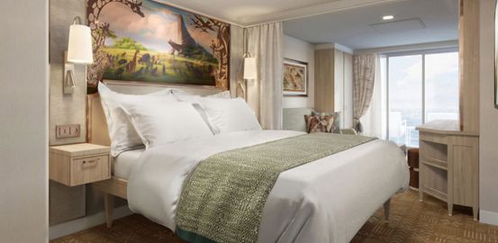 Camarote Cabina con Balcón Disney Treasure