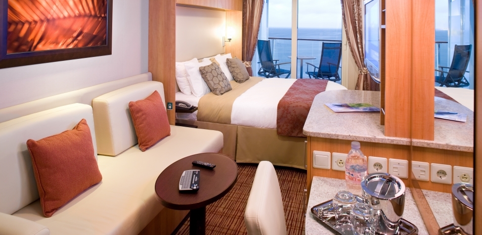 Camarote Exterior Balcón Celebrity Equinox