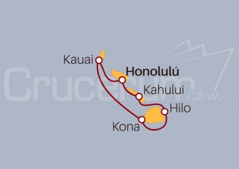 Itinerario Crucero Hawai