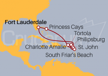 Itinerario Crucero Islas del Caribe