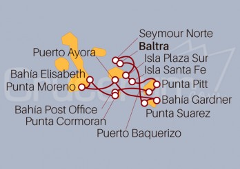 Itinerario Crucero Islas Galápagos 2025 I
