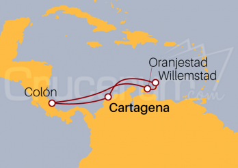 Itinerario Crucero Por Antillas Holandesas