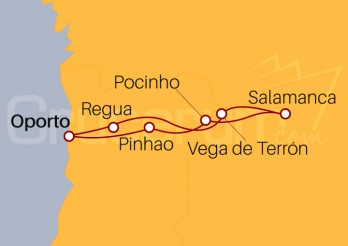 Itinerario Crucero Delicias del Duero