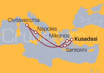 Itinerario Crucero Turquía, Islas Griegas e Italia