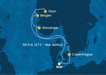 Crucero de 8 días a bordo del Costa Diadema desde Kiel (Alemania) mayo 2025 Costa Cruceros