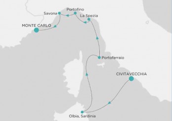 Crucero de 8 días desde Civitavecchia en el Crystal Symphony Septiembre 2025 Crystal Cruises