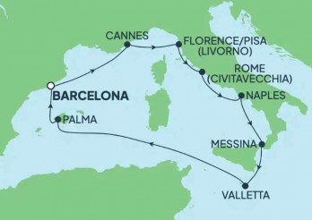 Crucero de 11 días desde Barcelona a bordo del Norwegian Breakaway octubre 2025 NCL