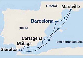 Crucero de 8 días desde Barcelona a bordo del Star Princess octubre 2025 Princess Cruises