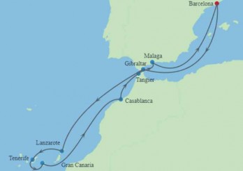Crucero de 13 días desde Barcelona en el Celebrity Infinity diciembre 2025 Celebrity Cruises