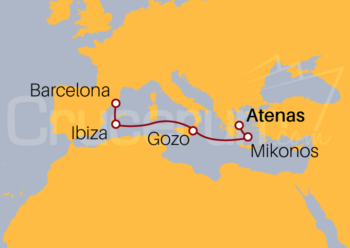Itinerario Crucero Crucero a las Islas Bohemias