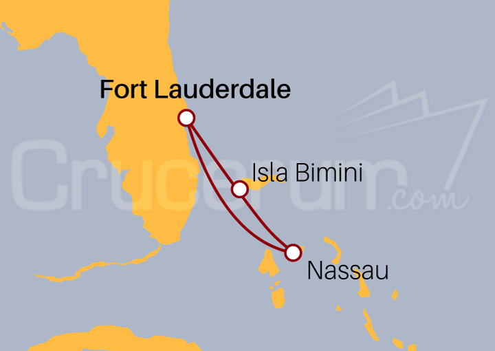 Itinerario Crucero Nassau e Isla Bimini II