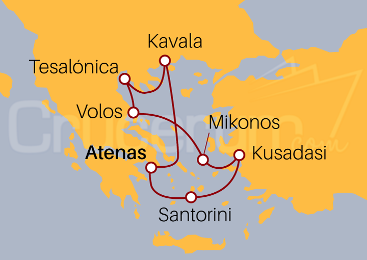 Itinerario Crucero Turquía e Islas Griegas I