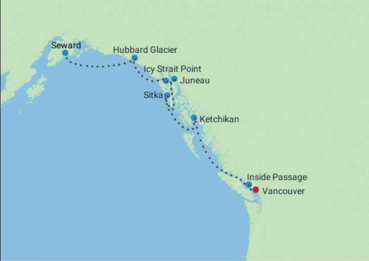 Crucero de 8 días a bordo del Celebrity Summit desde Vancouver (Canadá) mayo 2025 Celebrity Cruises