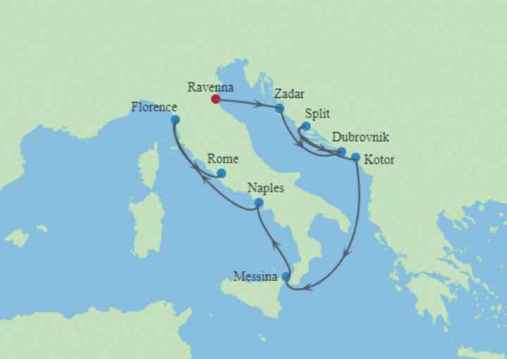 Crucero de 12 días desde Ravenna (Italia) a bordo del Celebrity Constellation 2025 Celebrity Cruises