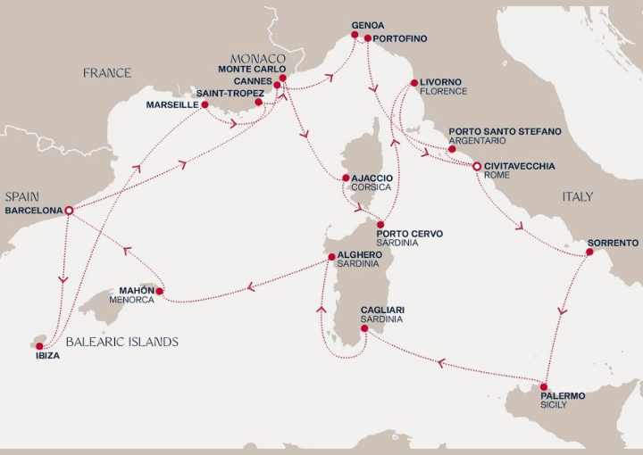 Crucero de 22 días desde Barcelona a bordo del Explora II agosto 2025 Explora Journey