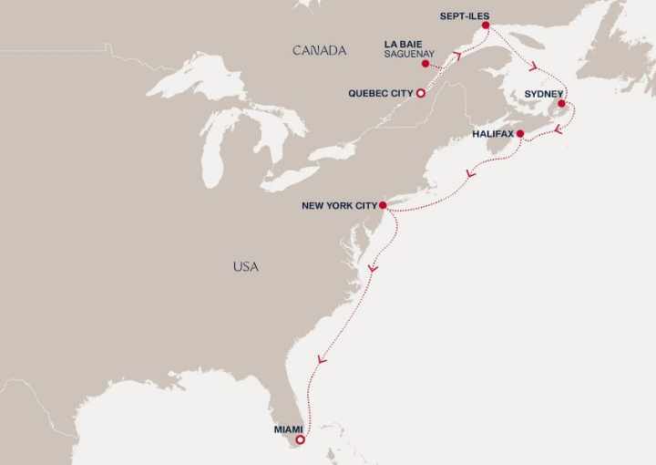 Crucero de 11 días desde Quebec (Canadá) a bordo del Explora III octubre 2026 Explora Journeys
