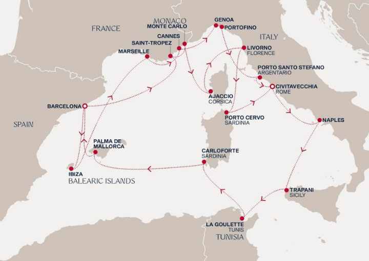 Crucero de 22 días desde Barcelona a bordo del Explora II junio 2025 Explora Journeys