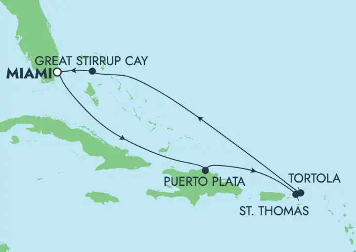 Crucero de 8 días desde Miami (EEUU) a bordo del Norwegian Aqua marzo abril 2026 NCL