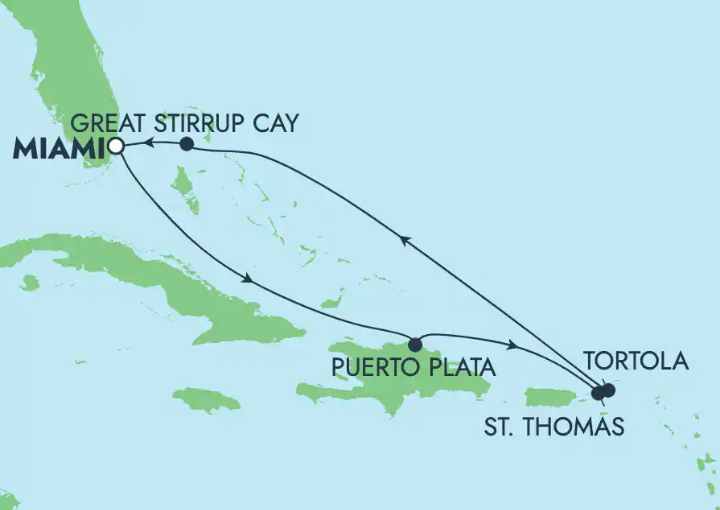 Crucero de 8 días desde Miami (EEUU) a bordo del Norwegian Aqua 2026 2027 NCL