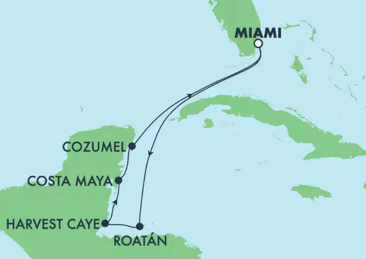 Crucero de 8 días desde Miami (EEUU) a bordo del Norwegian Aqua noviembre 2026 NCL