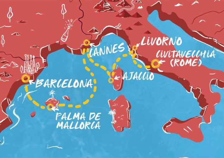 Crucero de 8 días desde Barcelona a bordo del Scarlet Lady junio 2025 Virgin Voyages