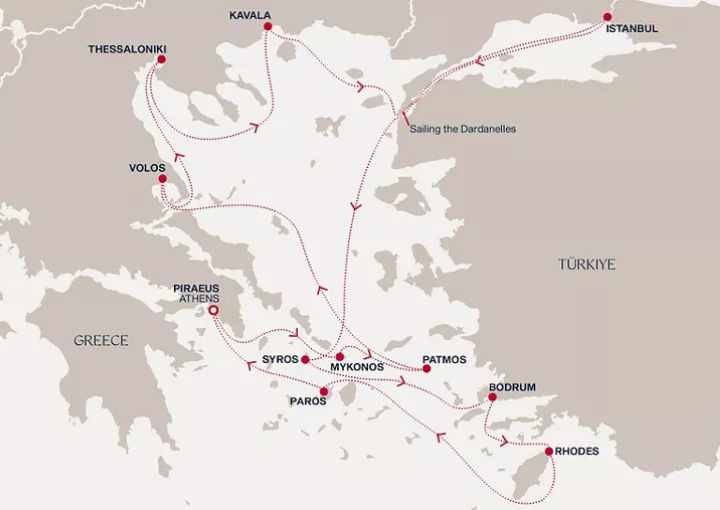 Crucero de 14 días desde Pireo (Atenas) a bordo del Explora I agosto 2025 Explora Journeys