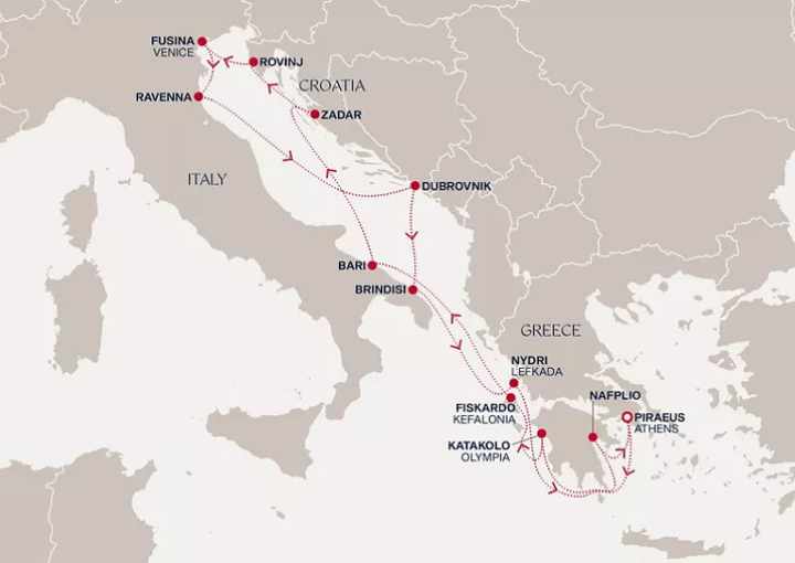 Crucero de 15 días desde Pireo (Atenas) a bordo del Explora I julio 2025 Explora Journeys