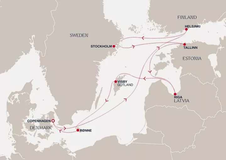 Crucero de 8 días desde Copenhague (Dinamarca) a bordo del Explora IV agosto 2027 Explora Journeys
