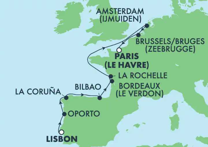 Crucero de 10 días desde Lisboa (Portugal) a bordo del Norwegian Sky Julio Agosto 2025 NCL