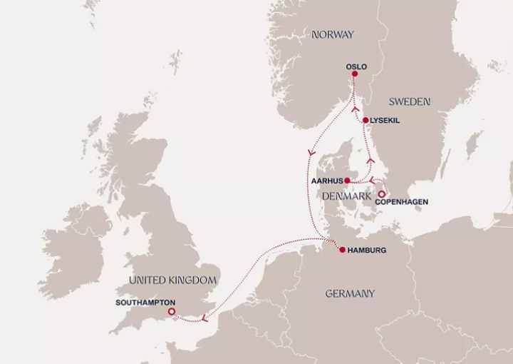 Crucero de 9 días desde Génova (Italia) a bordo del Explora IV abril 2027 Explora Journeys