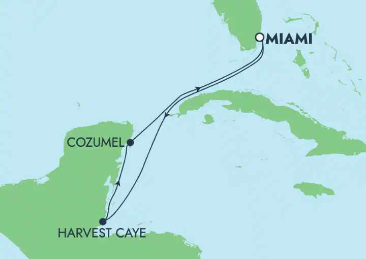 Crucero de 6 días desde Miami (EEUU) a bordo del Norwegian Aqua octubre 2025 NCL