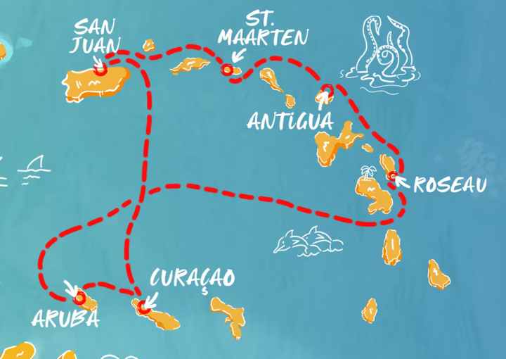 Crucero de 9 días desde San Juan (Puerto Rico) a bordo del Valiant Lady diciembre 2025 Virgin Voyages