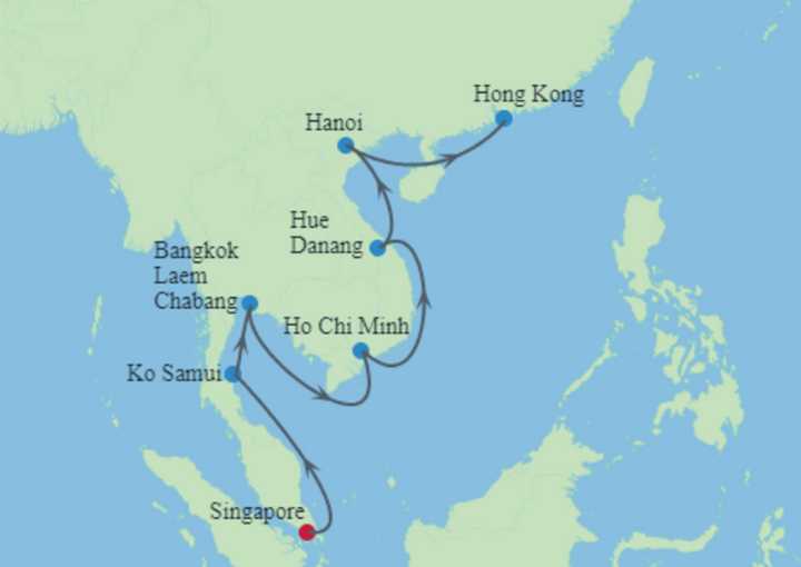Crucero de 13 días desde Singapur a bordo del Celebrity Solstice noviembre 2025 Celebrity Cruises
