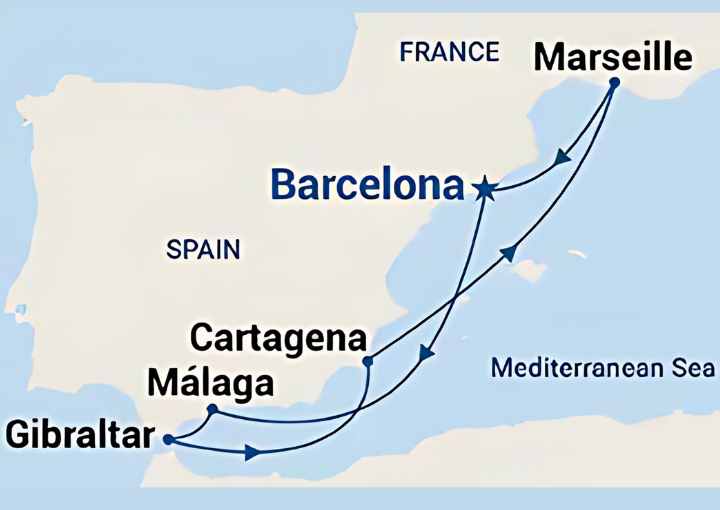 Crucero de 8 días desde Barcelona a bordo del Star Princess octubre 2025 Princess Cruises