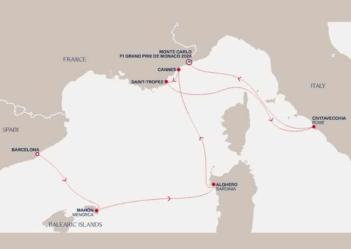 Crucero de 13 días desde Barcelona a bordo del Explora I mayo 2026 Explora Journeys
