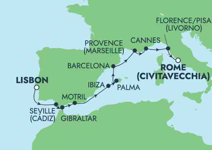 Crucero de 11 días desde Trieste (Italia) a bordo del Norwegian Pearl septiembre 2025 Norwegian Cruise Line