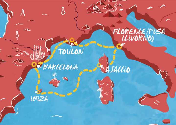 Crucero de 8 días desde Barcelona a bordo del Valiant Lady julio 2026 Virgin Voyages