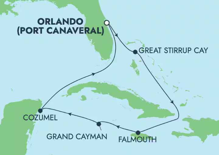 Crucero de 8 días desde Cabo Cañaveral (Orlando) a bordo del Norwegian Prima diciembre 2025 Norwegian Cruise Line