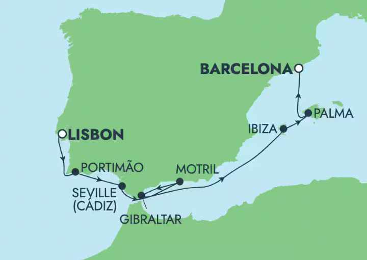 Crucero de 8 días desde Lisboa a bordo del Norwegian Dawn diciembre 2025 Norwegian Cruise Line