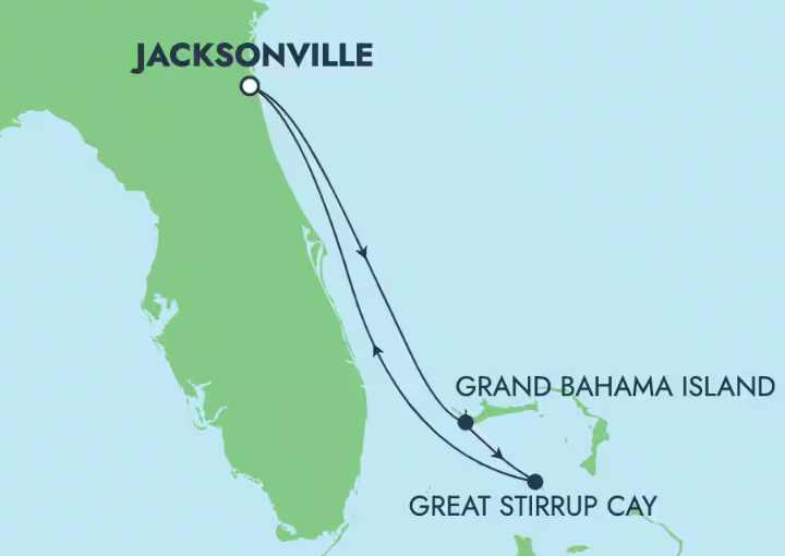 Crucero de 5 días desde Jacksonville (Florida) a bordo del Norwegian Gem abril 2026 Norwegian Cruise Line