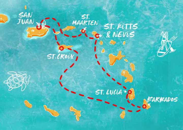 Crucero de 8 días desde San Juan (Puerto Rico) a bordo del Valiant Lady diciembre 2025 Virgin Voyages