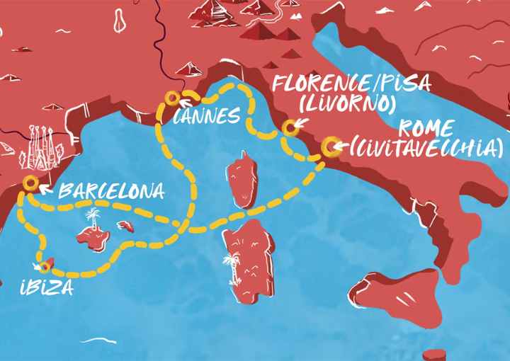 Crucero de 8 días desde Barcelona a bordo del Valiant Lady julio 2026 Virgin Voyages