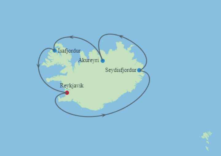 Crucero de 8 días desde Reykjavik (Islandia) a bordo del Celebrity Silhouette 2026 Celebrity Cruises
