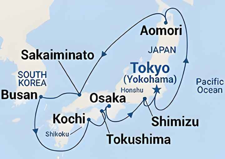 Crucero de 12 días desde Yokohama (Japón) a bordo del Diamond Princess agosto 2026 Princess Cruises