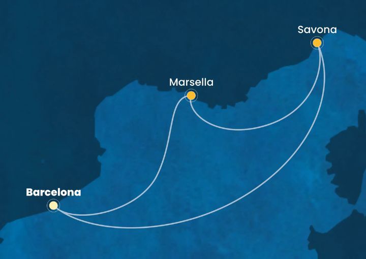 Crucero de 5 días desde Barcelona a bordo del Costa Fascinosa 2026 Costa Cruceros