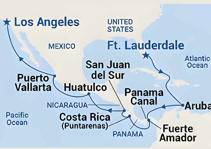 Crucero de 17 días desde Fort Lauderdale (Miami) a bordo del Island Princess 2025 2026 Princess Cruises