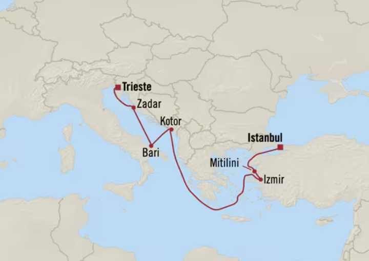 Crucero de 8 días desde Estambul (Turquía) a bordo del Oceania Allura septiembre 2026 Oceania Cruises