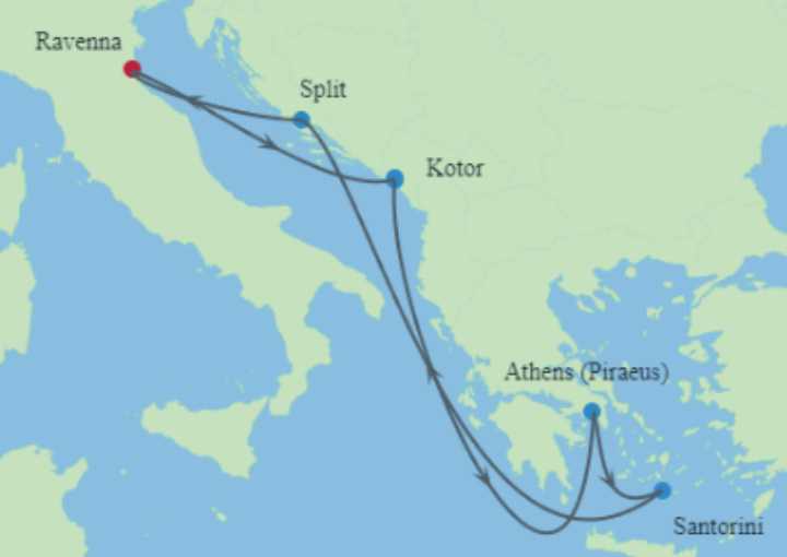 Crucero de 8 días desde Ravenna (Italia) a bordo del Brilliance of the Seas 2027 Royal Caribbean International